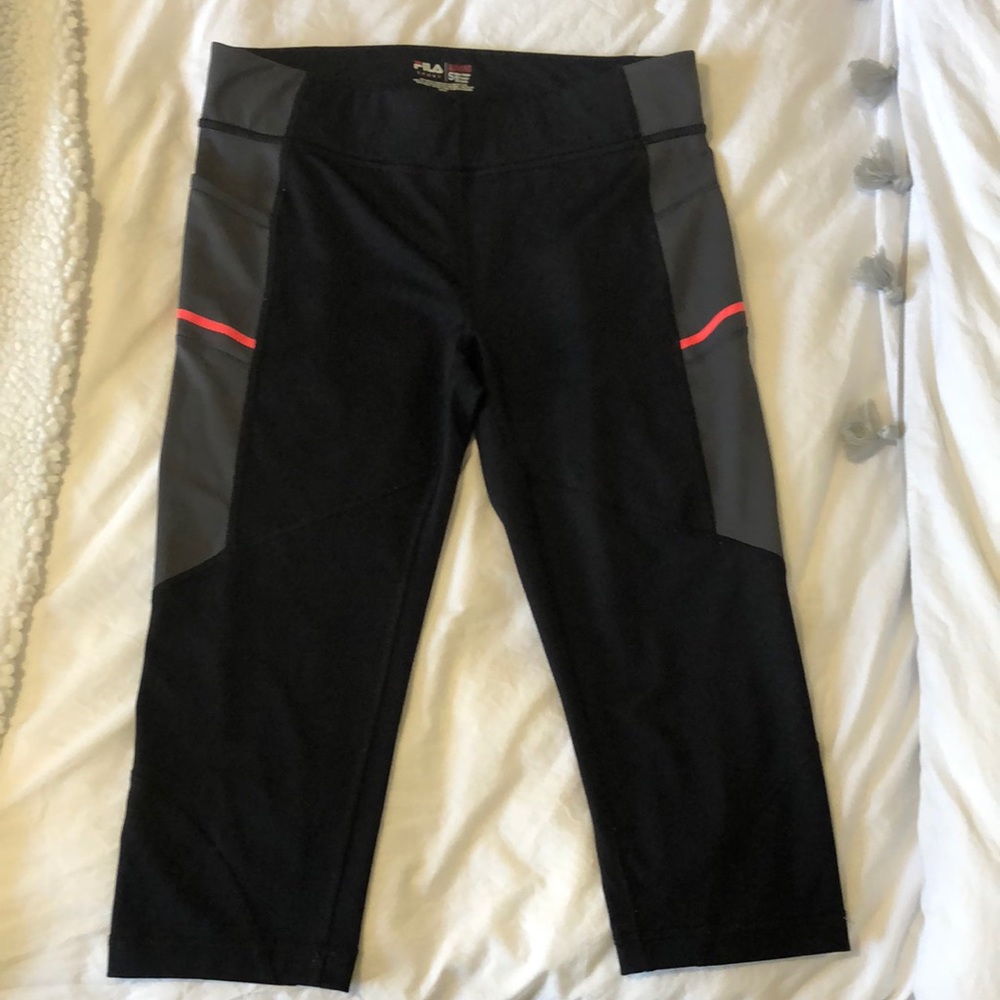 Cropped running leggings